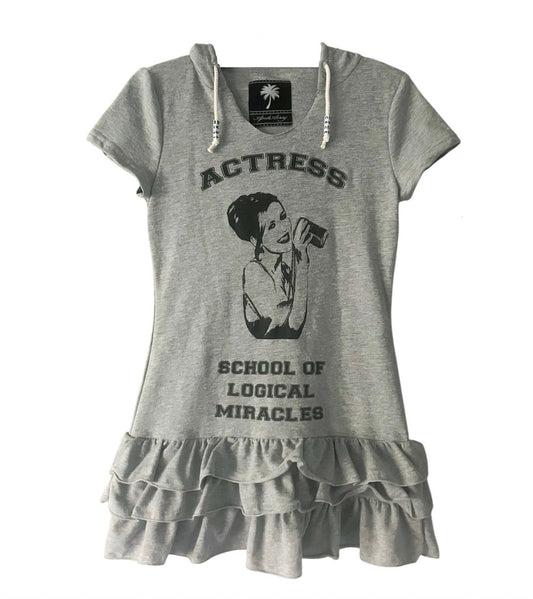 ACTRESS SCHOOL HOODIE DRESS